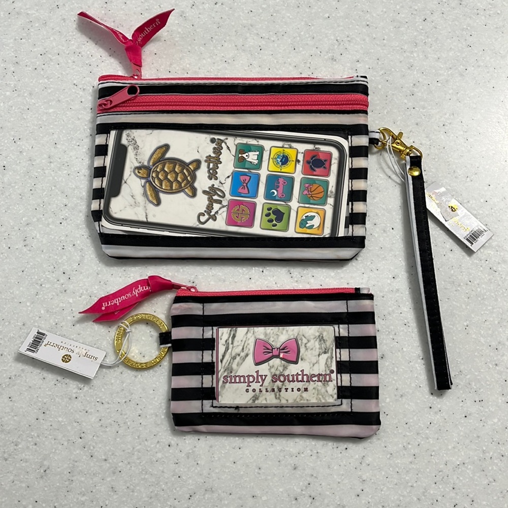 NWOT Simply Southern Wristlet & Wallet